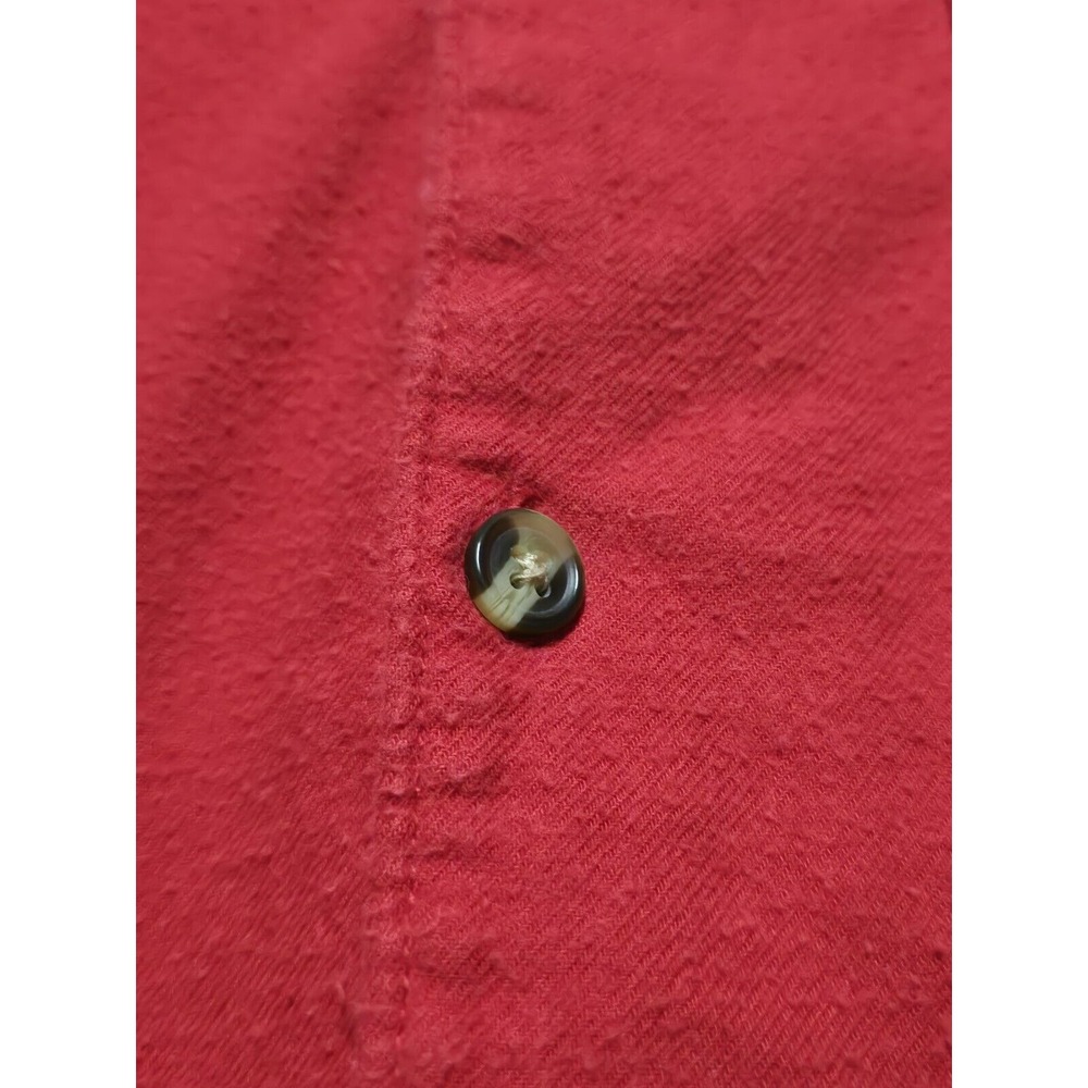 Vintage Mickey & Co. Size L Red Disney Mickey Mouse Button Up Pajama‎ Shirt Top - Picture 10 of 16